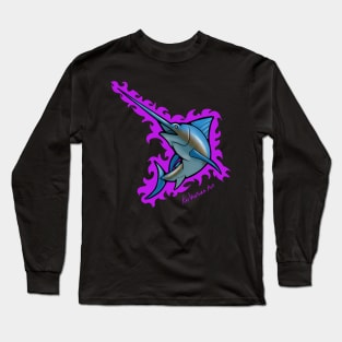 Marlin Rad Design Color Variant A Long Sleeve T-Shirt